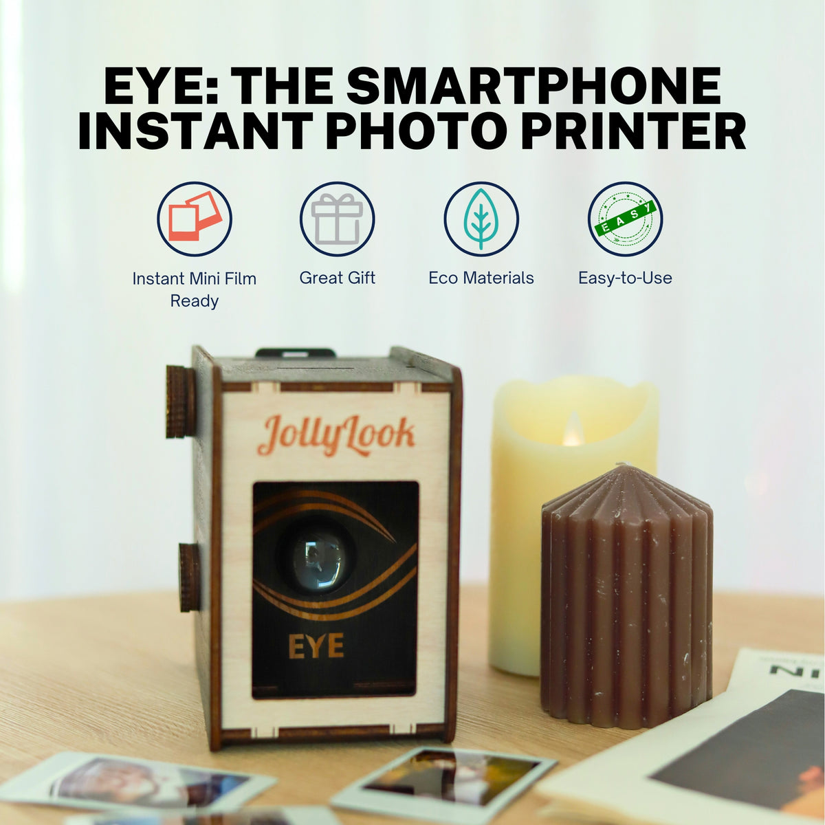 EYE: The Smartphone Instant Photo Printer. - Jollylook