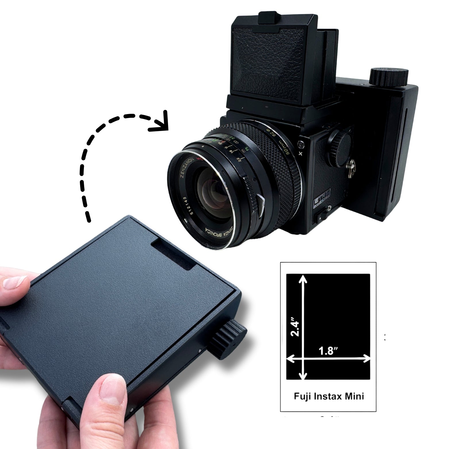 ZENZA BRONICA D FILMINDER BACK 【公式通販】