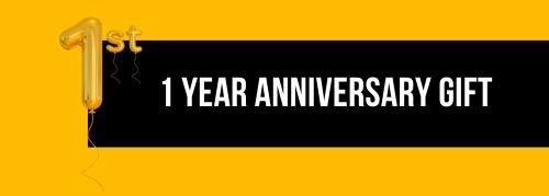 1 Year Anniversary Gift - Jollylook