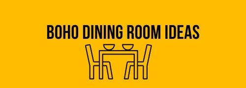 Boho Dining Room Ideas - Jollylook