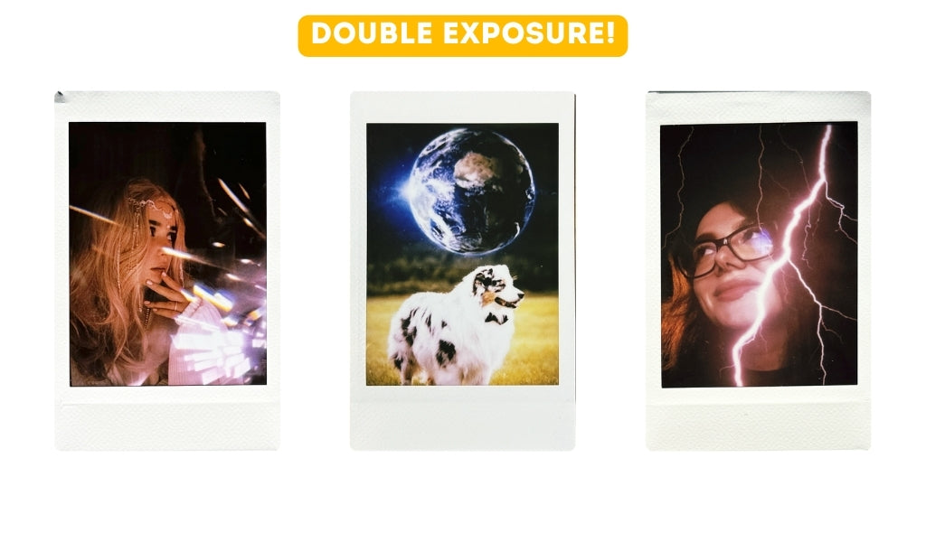  Instant Double Exposure photos taken with a Jollylook EYE