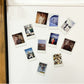 Set of 10 Jollylook Mini Magnet Tape for instant photos on the fridge