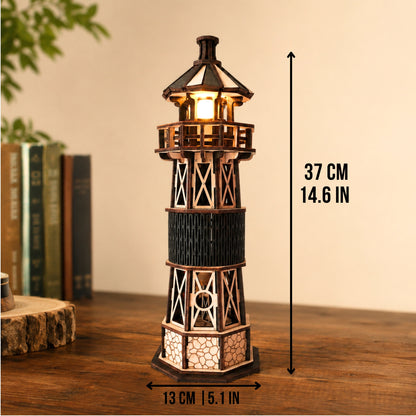 The Kinetic Lighthouse: A Mechanical Model with Real Light | Pre-order: Shipping Sep 2026